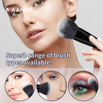 MAANGE Professional Makeup Brush Set - 30pcs