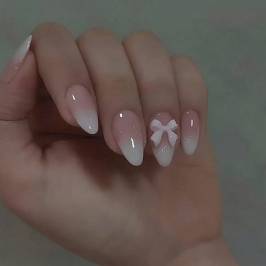 Almond Blush Press-On Nails – Instant Nail Glam