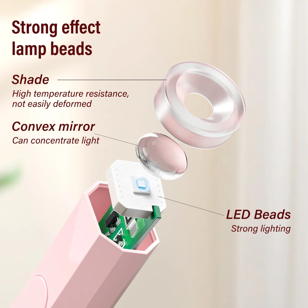 YIKOOLIN Handheld Nail Lamp
