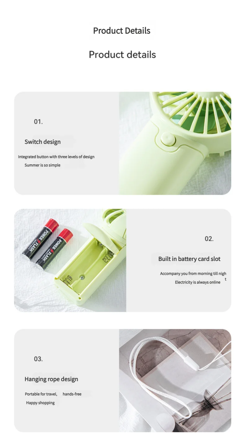 MEET SUN Portable Fan