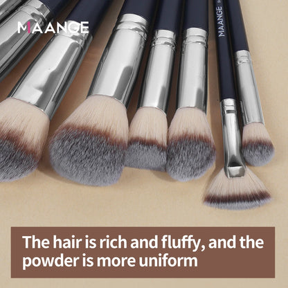 MAANGE Professional Makeup Brush Set - 30pcs