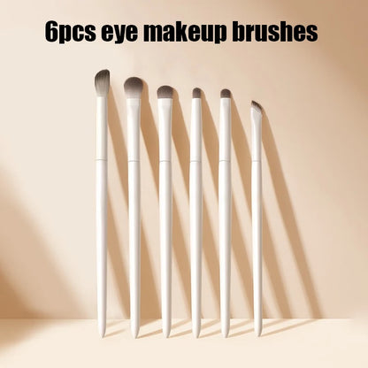 Pristine White Eyeshadow Brush Set
