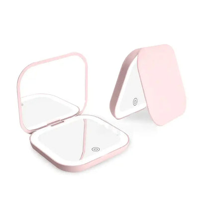 Compact Mirror with Lights
