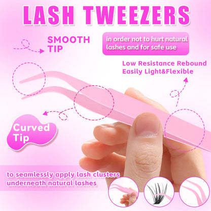 Luxe Cluster Lash Kit