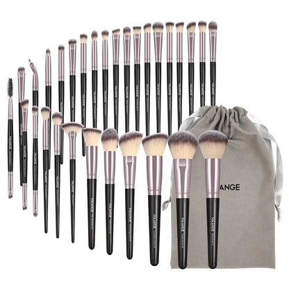 MAANGE Professional Makeup Brush Set - 30pcs