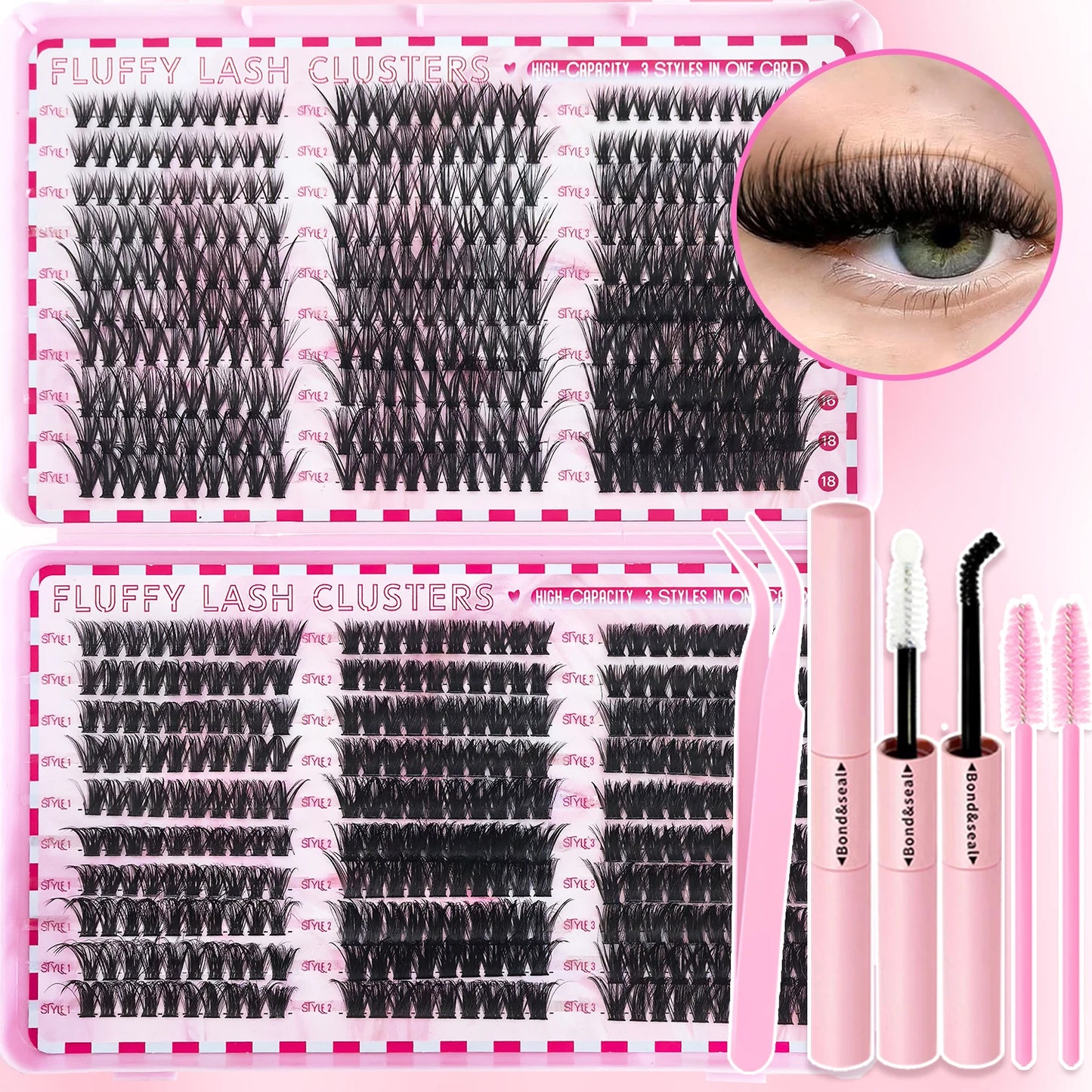 Luxe Cluster Lash Kit
