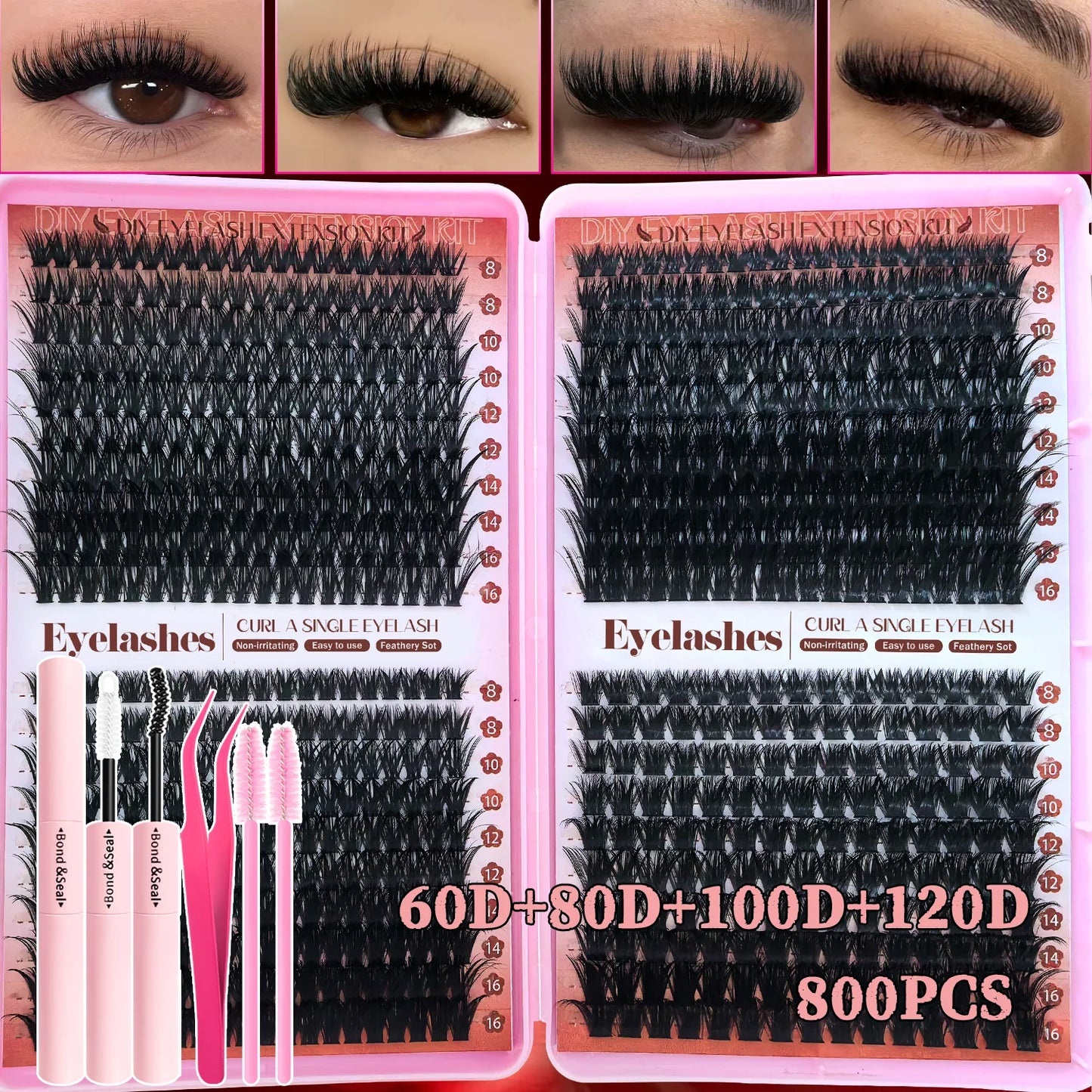 Luxe Cluster Lash Kit