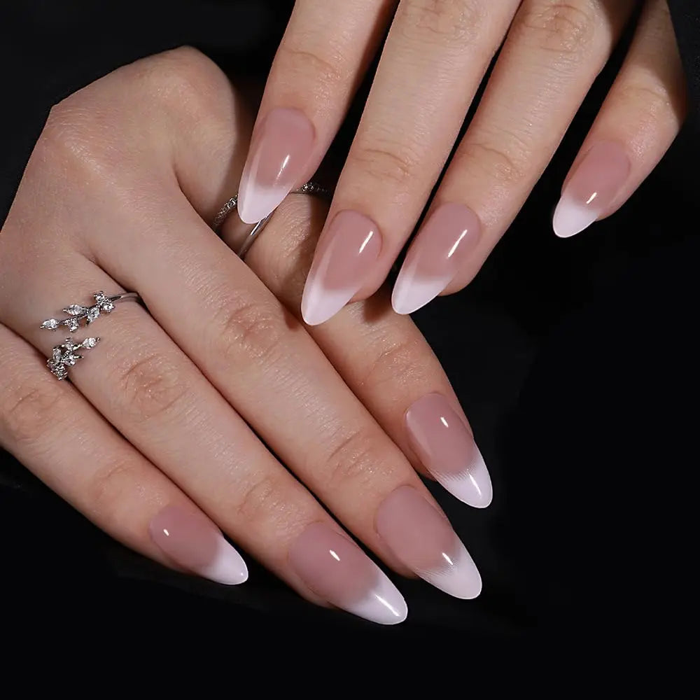 Almond Blush Press-On Nails – Instant Nail Glam