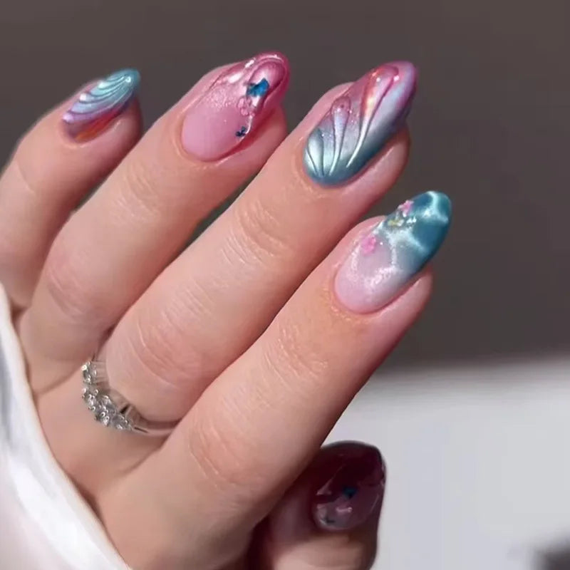 Ripple Luxe Press-On Nails