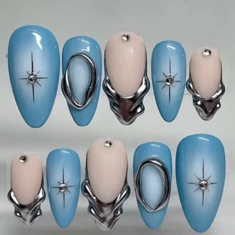 Ripple Luxe Press-On Nails
