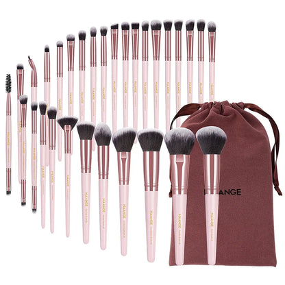 MAANGE Professional Makeup Brush Set - 30pcs