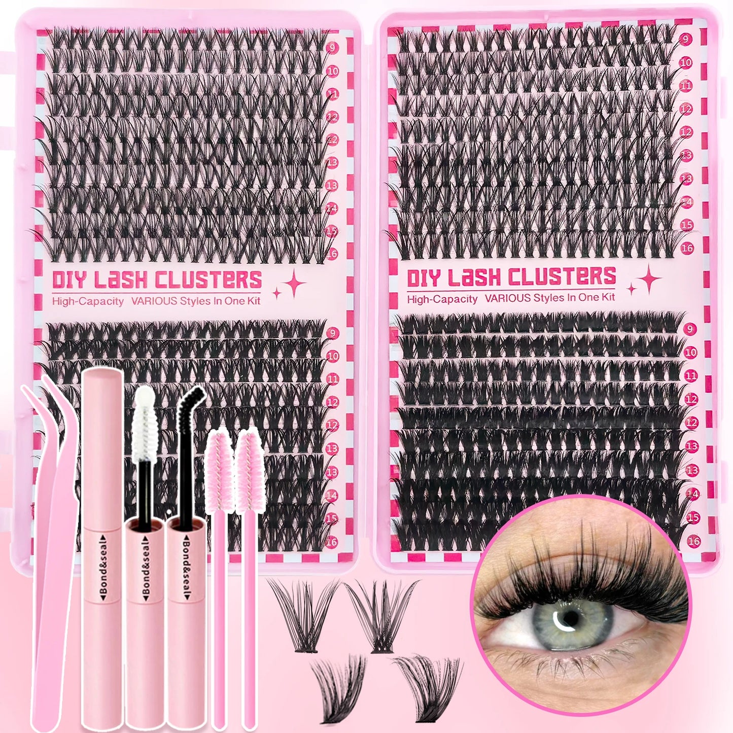 Luxe Cluster Lash Kit