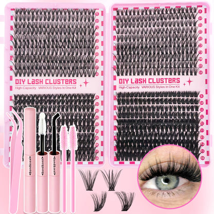 Luxe Cluster Lash Kit
